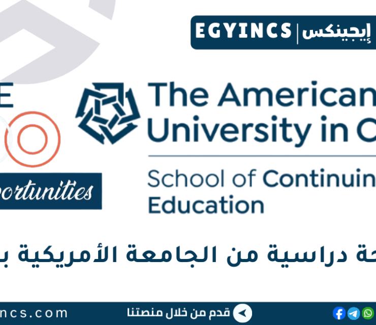 100 منحة دراسية من كلية التعليم المستمر بالجامعة الأمريكية بالقاهرة AUC SCE 100 Centennial Scholarships