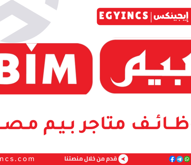 وظيفة موظف فرع في متاجر بيم BIM Misr Branch Staff Job – Giza
