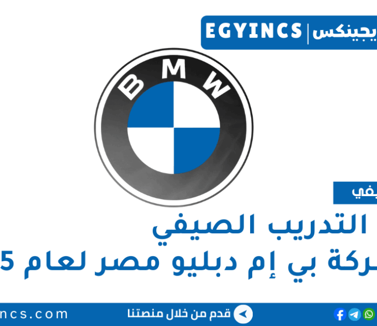 برامج التدريب الصيفي في شركة بي إم دبليو مصر لعام 2025 BMW Egypt Summer Internship Programs