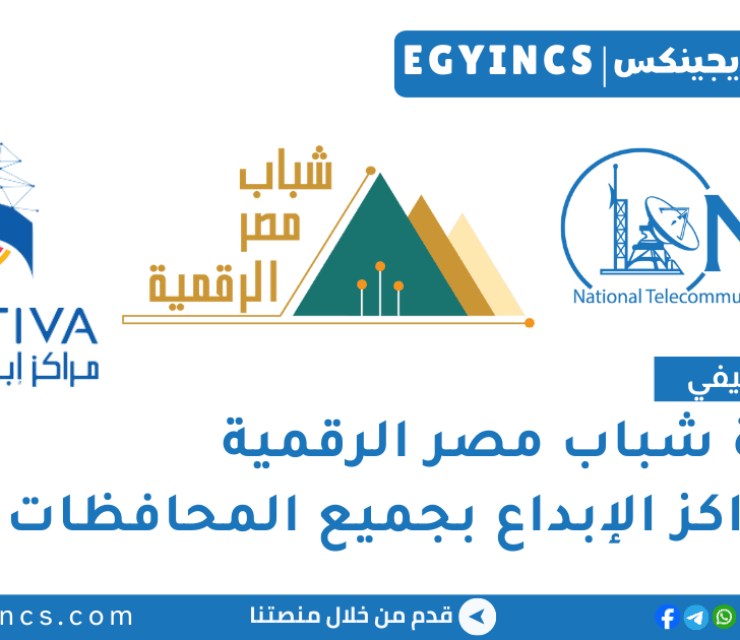 مبادرة شباب مصر الرقمية في مراكز الإبداع Digital Egypt Youth (DEY) Creativa Innovation Hubs