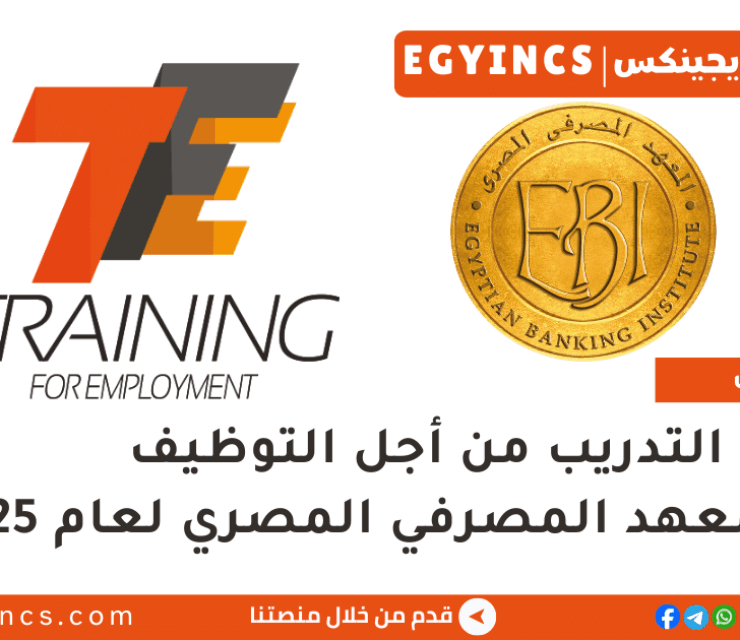 برنامج التدريب من أجل التوظيف من المعهد المصرفي المصري لعام 2025 EBI Training for Employment TFE
