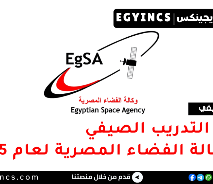برامج التدريب الصيفي في وكالة الفضاء المصرية لعام 2025 EgSA-Egyptian Space Agency Summer Training