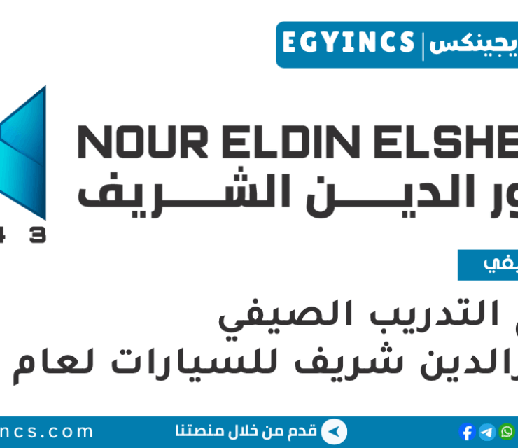 برنامج التدريب الصيفي في شركة نورالدين شريف للسيارات لعام 2025 Nour ElDin ElSherif Automotive Summer Internship