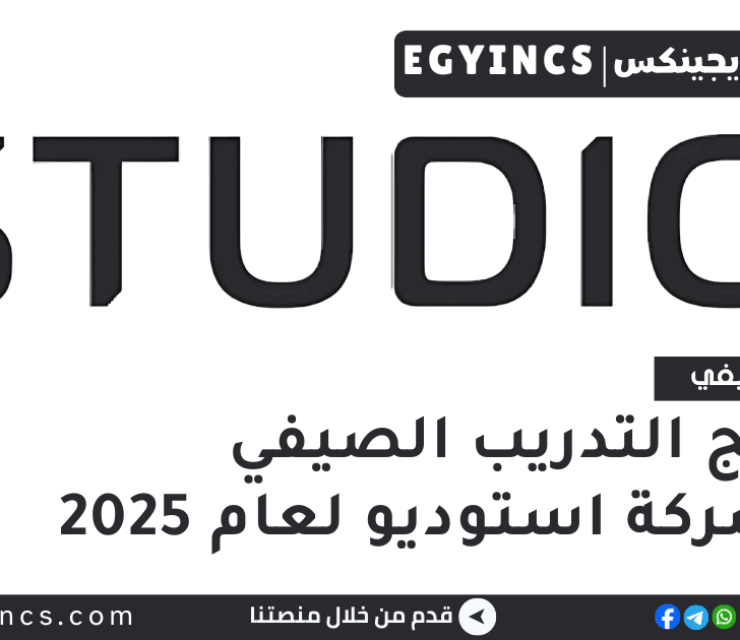 برنامج التدريب الصيفي في شركة استوديو لعام 2025 STUDIOI Summer Internship