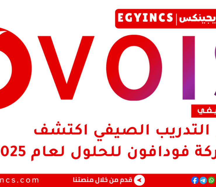 برنامج التدريب الصيفي اكتشف في شركة فودافون للحلول لعام 2025 VOIS EG Explore Programme Summer Internship