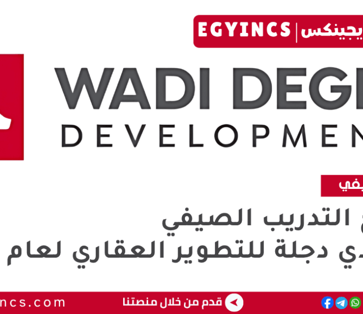 برنامج التدريب الصيفي في شركة وادي دجلة للتطوير العقاري لعام 2025 Wadi Degla Developments Summer Internship Program