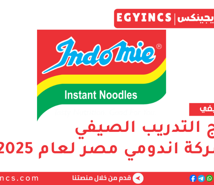 برنامج التدريب الصيفي في شركة اندومي مصر لعام 2025 Indomie Egypt Summer Internship Program