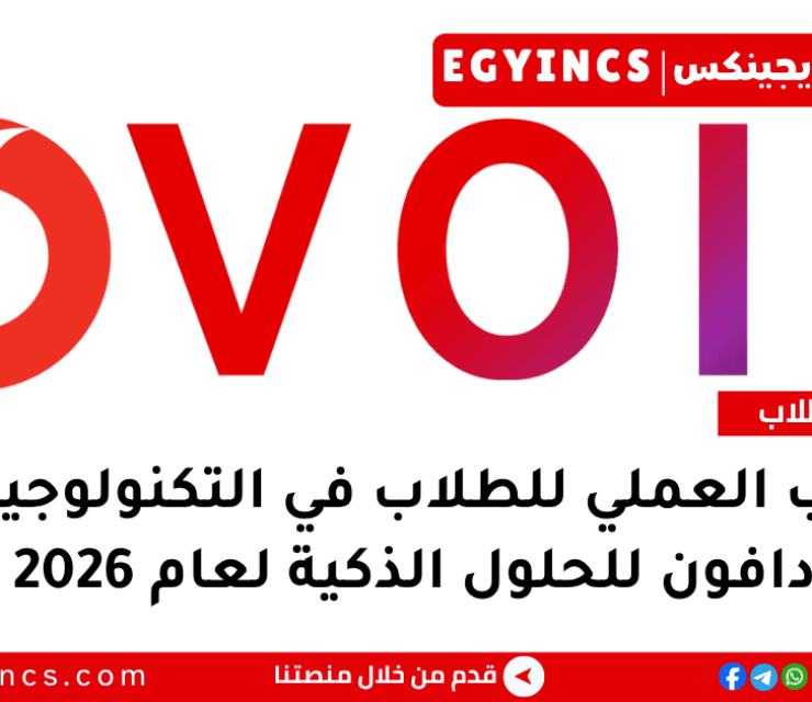 برنامج التدريب العملي للطلاب في التكنولوجيا من شركة فودافون للحلول الذكية لعام 2026 VOIS EG Work Experience Programme – Technology