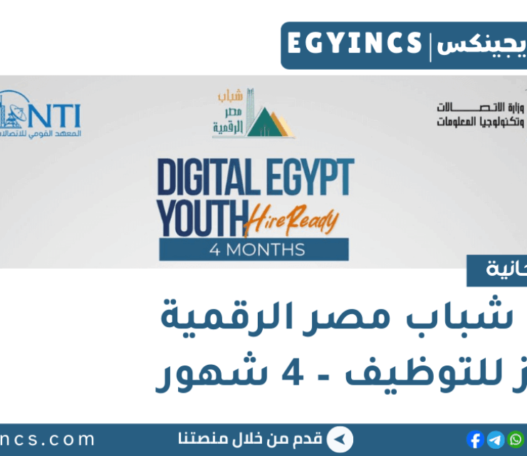 مبادرة شباب مصر الرقمية – الجاهز للتوظيف Digital Egypt Youth – HireReady 