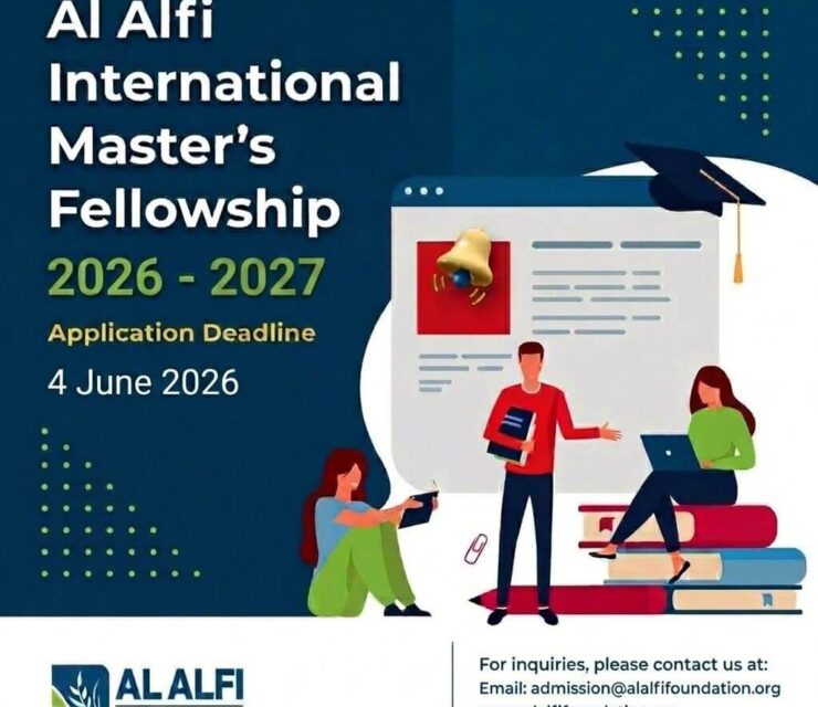 برنامج زمالة الألفي الدولية للماجستير لعام 2026–2027 Alfi International Master’s Fellowship